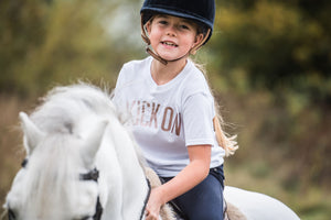 'GIDDY UP' T-shirt - NAVY