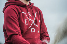 Load image into Gallery viewer, Burgundy RIDE Hoodie