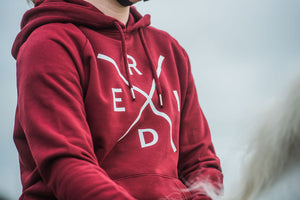 Burgundy RIDE Hoodie