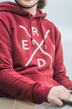 Load image into Gallery viewer, Burgundy RIDE Hoodie