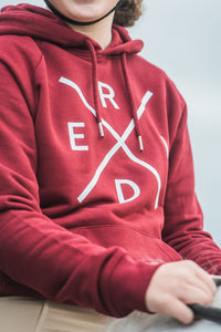 Burgundy RIDE Hoodie