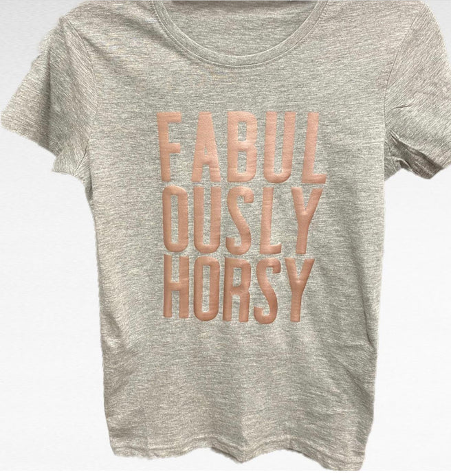 FABULOUSLY HORSY T-SHIRT