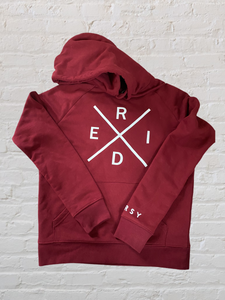 Burgundy RIDE Hoodie