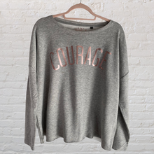 Load image into Gallery viewer, The raw edged jumper - GREY