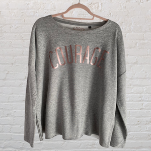 The raw edged jumper - GREY